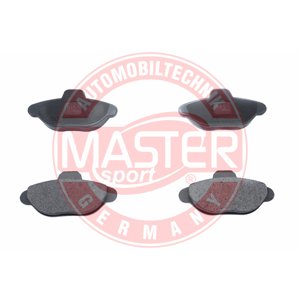 MASTER-SPORT Sada brzdových platničiek kotúčovej brzdy 13046039492NSETMS