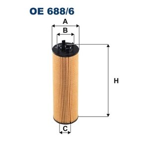 FILTRON Olejový filter OE 688/6