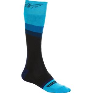 Ponožky dlhé Knee Brace (čierna/modrá, veľ. S/M)