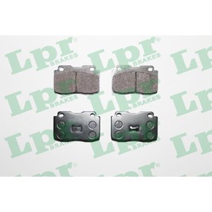 LPR Sada brzdových platničiek kotúčovej brzdy 05P010