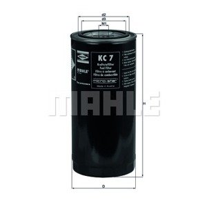MAHLE ORIGINAL Palivový filter KC7