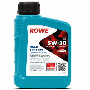 ROWE Rowe Hightec MULTI SYNT DPF SAE 5W-30 0.5L 20125-0005-99