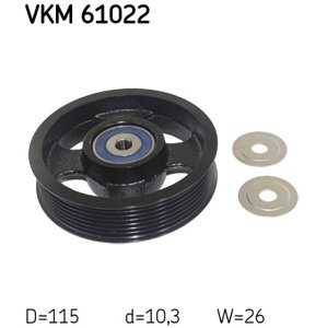 SKF Vratná/vodiaca kladka rebrovaného klinového remeňa VKM 61022
