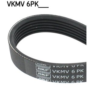 SKF Ozubený klinový remeň VKMV6PK1195