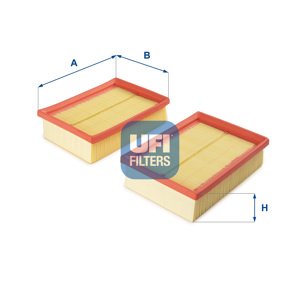 UFI Vzduchový filter 30.134.00-D