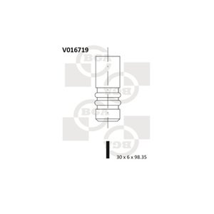 BGA Výpustný ventil V016719