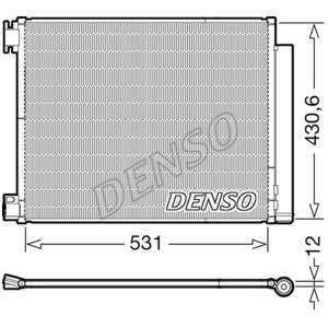 DENSO Kondenzátor klimatizácie DCN23039