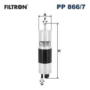 FILTRON Palivový filter PP 866/7