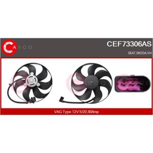 CASCO Ventilátor chladenia motora CEF73306AS