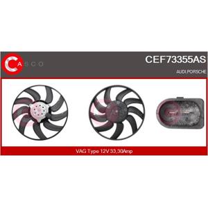 CASCO Ventilátor chladenia motora CEF73355AS