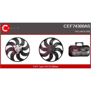CASCO Ventilátor chladenia motora CEF74300AS