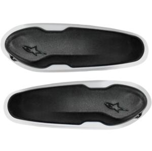 Slidery špičky pre topánky Supertech R/SMX PLUS/SMX-6/SMX S a SMX-1 R (čierne/biele, plast, pár)