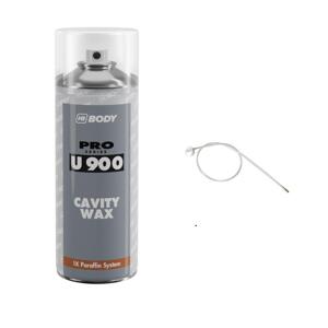 HB BODY 900 cavity wax - sprej na dutiny hnedý 400ml - s hadičkou 60cm