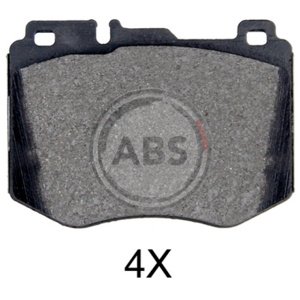 A.B.S. Sada brzdových platničiek kotúčovej brzdy 35064