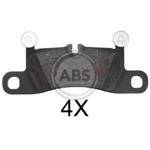 A.B.S. Sada brzdových platničiek kotúčovej brzdy 37788