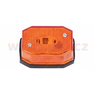 poziční světlo obdélníkové oranžové (65x45 mm) pro žárovku C5W