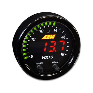 Prídavný budík x -Series - Voltmeter