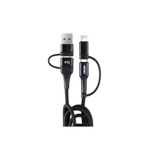 Multikábel USB C-USB C iOs USB A FullLINK 1m UC-15 - 02547