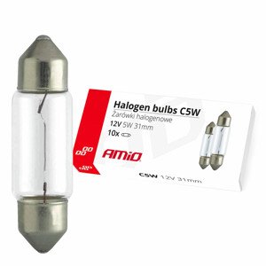 Halogénové žiarovky C5W Festoon 31mm 12V 10ks - 02553