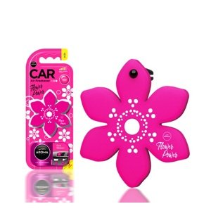Osviežovač vzduchu AROMA CAR FLOWER POWER Pink Blossom Polymér - A92556