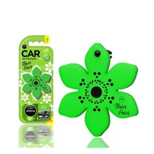 Osviežovač vzduchu AROMA CAR FLOWER POWER Fancy Green Polymér - A92558
