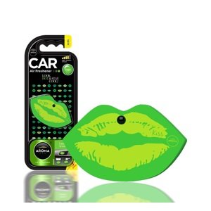 Osviežovač vzduchu AROMA CAR LIPS Fancy Green Polymér - A92562