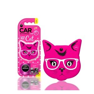 Osviežovač vzduchu AROMA CAR CAT Pink Blossom Polymér - A92568