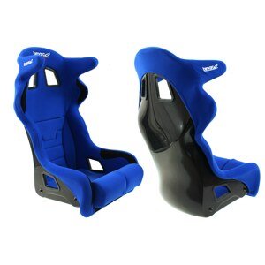 Športová sedačka Bimarco Grip Velvet Blue/Black HANS FIA