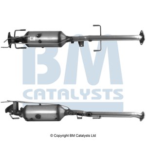 BM CATALYSTS Filter sadzí/pevných častíc výfukového systému BM11072H