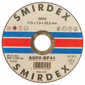 Smirdex 914 rezný disk Inox 125x1,0x22