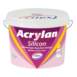 Acrylan Silicon - fasádna farba s vysokou paropriepustnosťou, umývateľná biela 3L