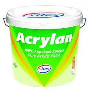 VITEX ACRYLAN - veľmi kvalitná akrylátová fasádna farba, umývateľná BIELA 10l