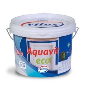 Vitex Aquavit Eco - vodou riediteľná ekologická farba lesklá biela 2,5L