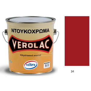 Vitex Verolac - alkydový lesklý email č.34 0,180L