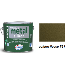 Vitex Heavy Metal Silicon Effect - štrukturálna kováčska farba 761 Golden Fleece 2,25L
