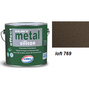 Vitex Heavy Metal Silicon Effect - štrukturálna kováčska farba 769 Loft 2,25L