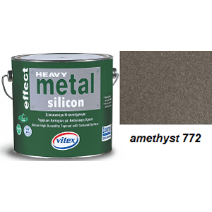 Vitex Heavy Metal Silicon Effect - štrukturálna kováčska farba 772 Amethyst 2,25L