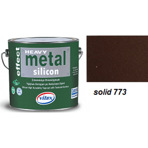 Vitex Heavy Metal Silicon Effect - štrukturálna kováčska farba 773 Solid 2,25L