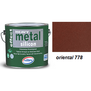 Vitex Heavy Metal Silicon Effect - štrukturálna kováčska farba 778 Oriental 2,25 L