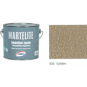 Vitex Martelite - farba s kladivkovým efektom 820 Golden 0,750L