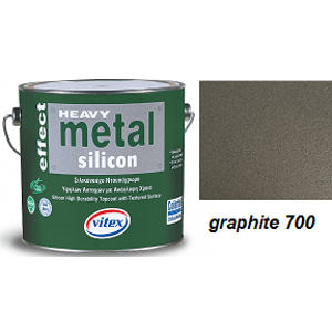 Vitex Heavy Metal Silicon Effect - štrukturálna kováčska farba 700 Graphite 0,750 L