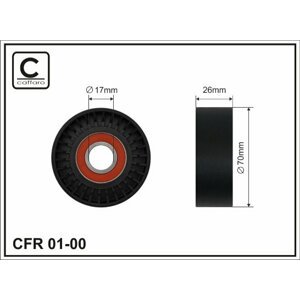 CAFFARO Napínacia kladka rebrovaného klinového remeňa 0100