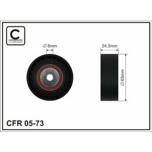 CAFFARO Vratná/vodiaca kladka rebrovaného klinového remeňa 0573