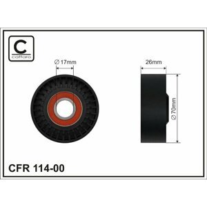 CAFFARO Napínacia kladka rebrovaného klinového remeňa 11400