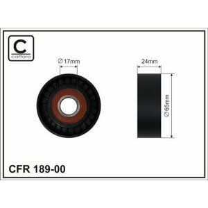 CAFFARO Napínacia kladka rebrovaného klinového remeňa 18900