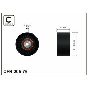 CAFFARO Vratná/vodiaca kladka rebrovaného klinového remeňa 20576
