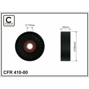 CAFFARO Napínacia kladka rebrovaného klinového remeňa 41000