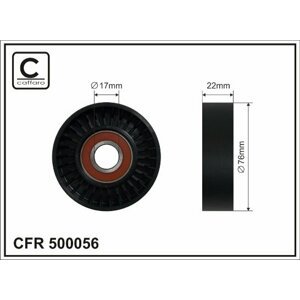 CAFFARO Napínacia kladka rebrovaného klinového remeňa 500056