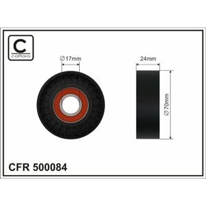 CAFFARO Napínacia kladka rebrovaného klinového remeňa 500084