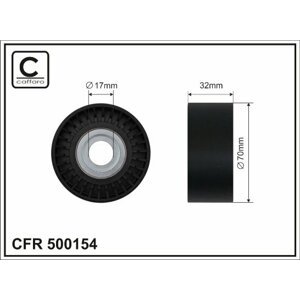 CAFFARO Napínacia kladka rebrovaného klinového remeňa 500154